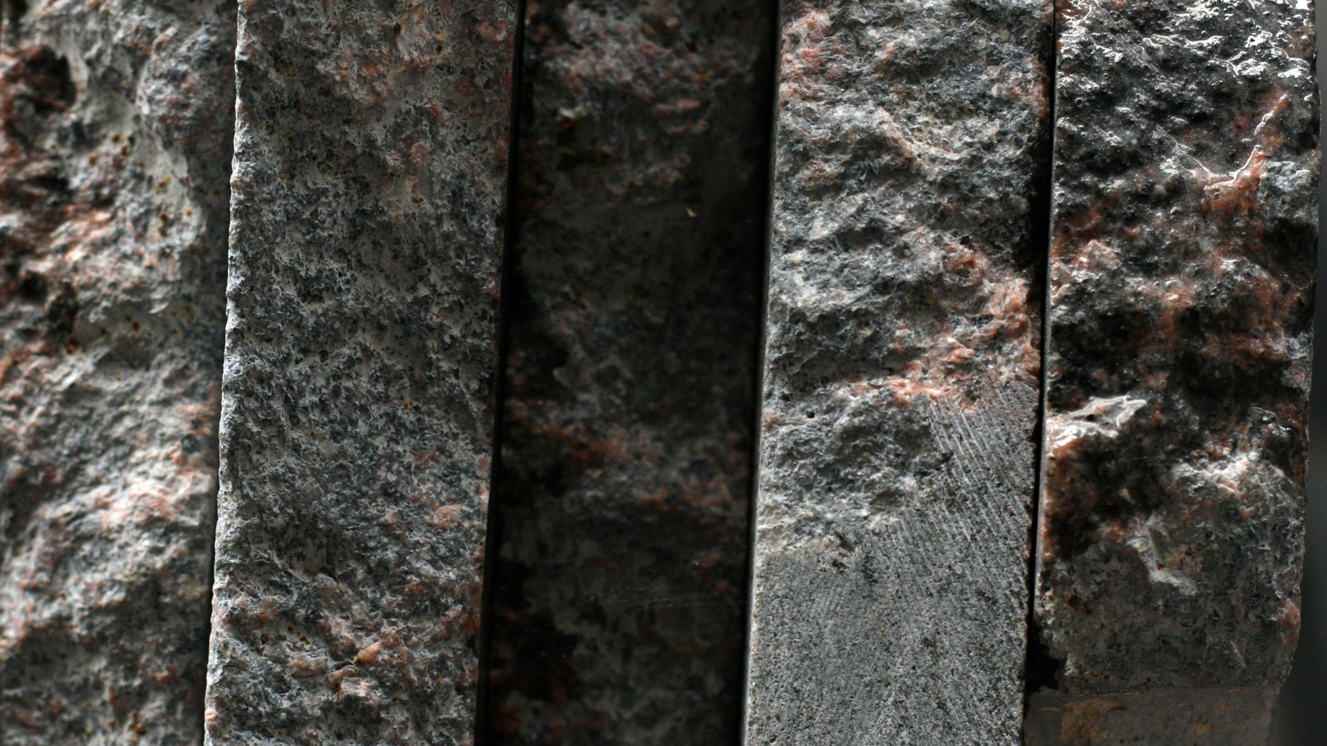 Gesteinsarten: Hartgestein Weichgestein Spaltmaterial