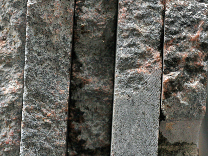 Gesteinsarten: Hartgestein Weichgestein Spaltmaterial