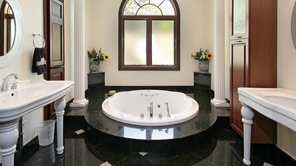 Schwarz ist die beliebteste Farbe bei Naturstein